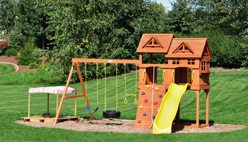 Swing Set Installation in Olathe, KS